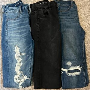 American eagle jeggings bundle! Like new